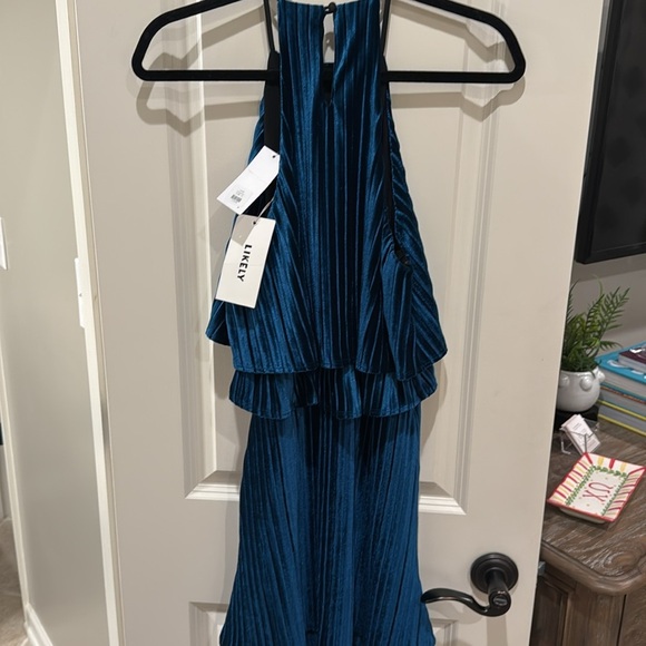 LIKELY Suede Cocktail Dress - Picture 5 of 7